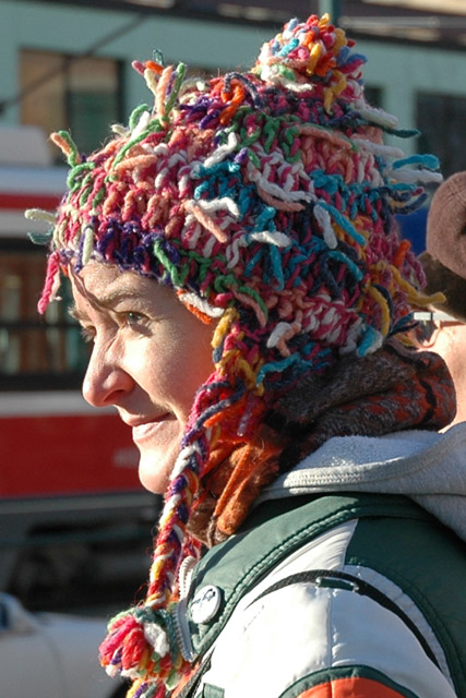 Woman In A Festive Hat