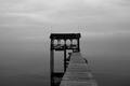 Old walkway to a new pier