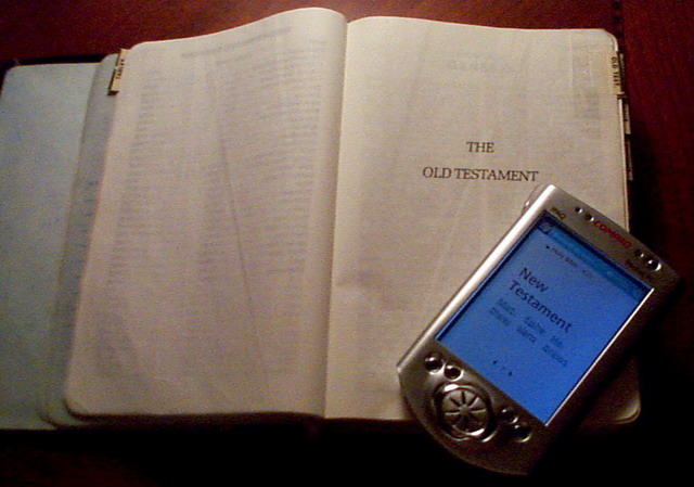 The Old Book and the New Technology