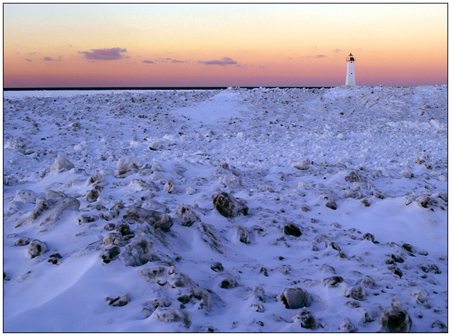 Wintry Sunset