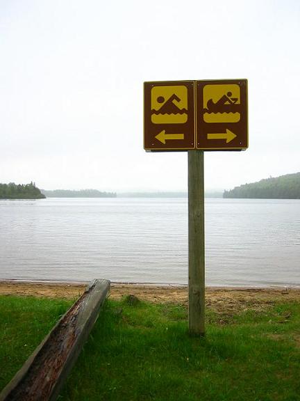 Swim Left; Canoe Right