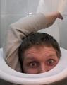 Down the drain