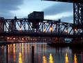 Cleveland Bridge at Dawn