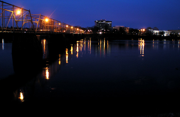 Evening Blues on Calhoun Street