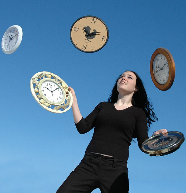 Juggling A Hectic Schedule