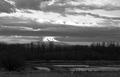  Cascades:  Mt. Hood Peaking Out