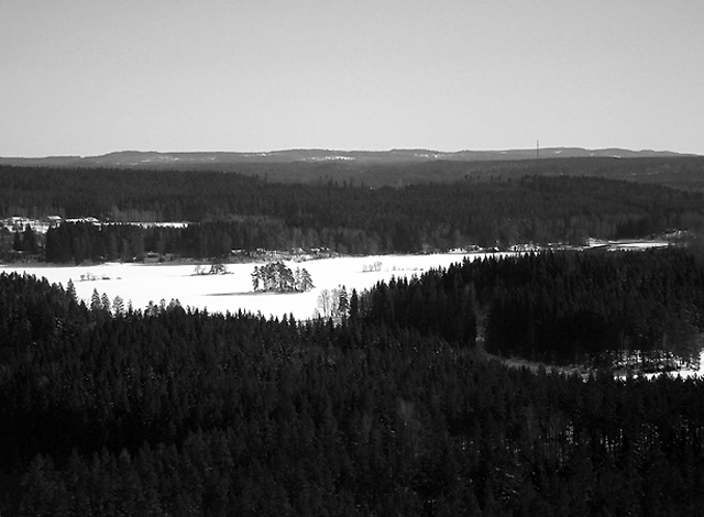 Winter Sunrise On Small Island