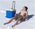 Snow Tanning