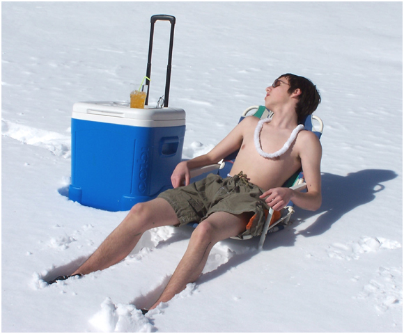 Snow Tanning