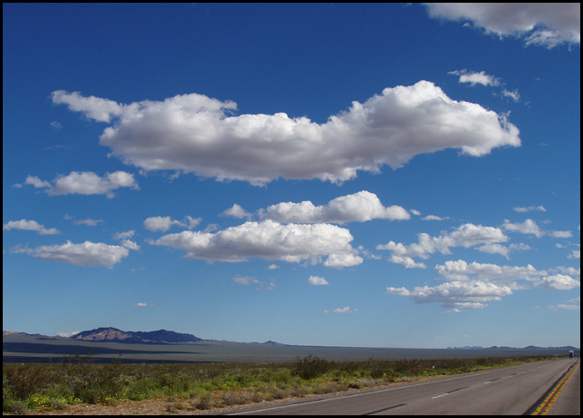 Long Ride...Cloud Watching...Is that a Duck?