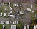 Graveyard from Above