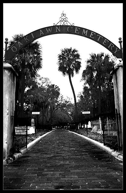 ...and pass the Cemetery Gates