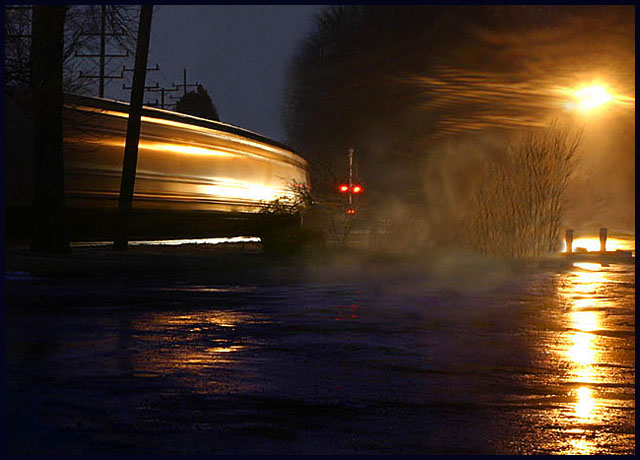 Trains Passing in the Night