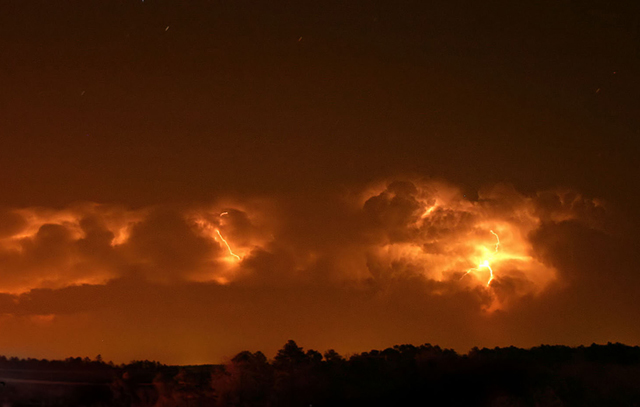 30 Seconds of Spring Heat Lightning