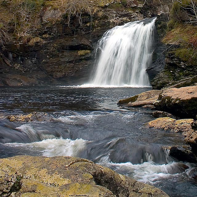 The Falls of Falloch in Spring