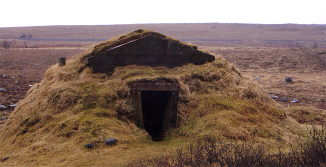 In the beginning of concrete houses
