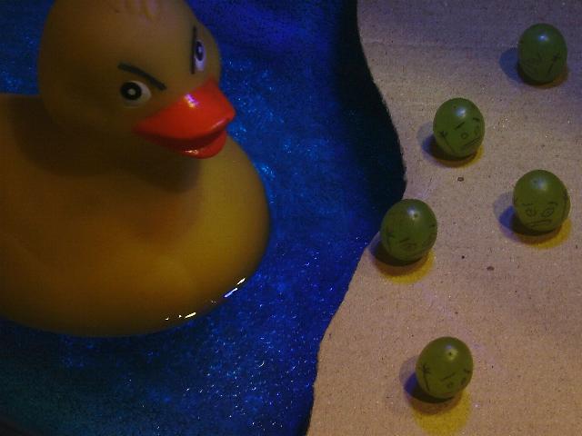 Return of the Evil Duck on planet Chardonnay