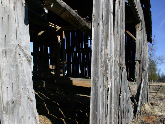 Open barn door