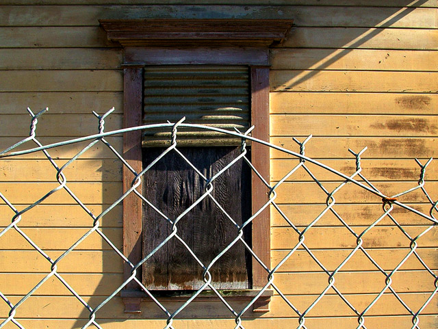 Boarded Window from Old Home