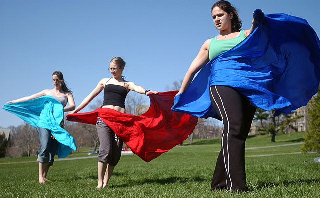 Belly Dance Practicing