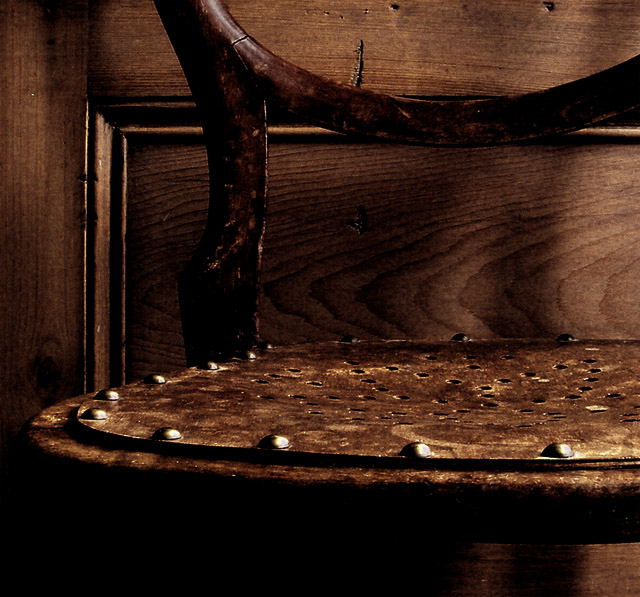 Study in wood and tacks