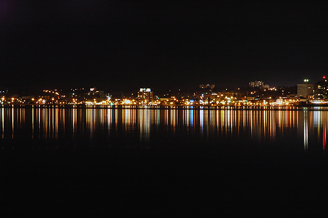 Sittin on a dock in the bay