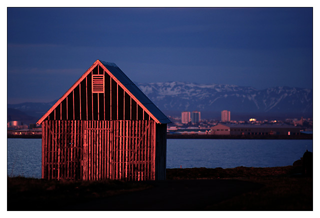 Early sunrise during spring time