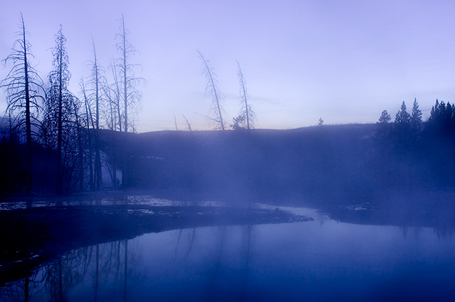 Moonlit Geyser