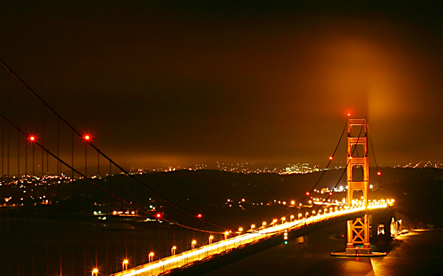 Misty Over Golden Gate