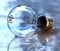 An outside look inside a light bulb...