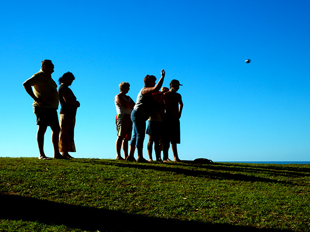 Boccie by the Bay.