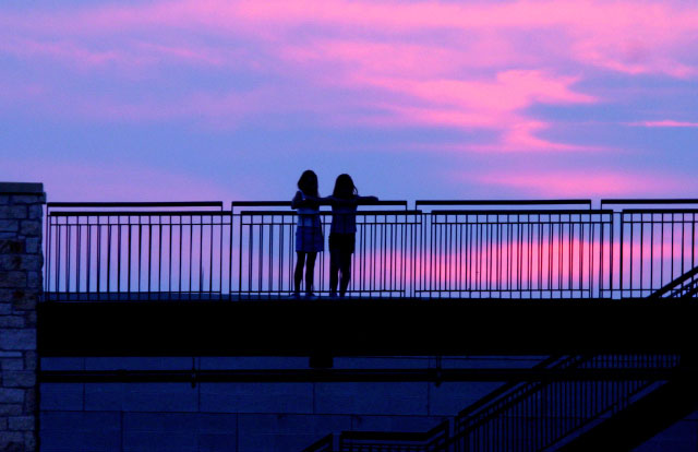 Sunset at the Ball Park