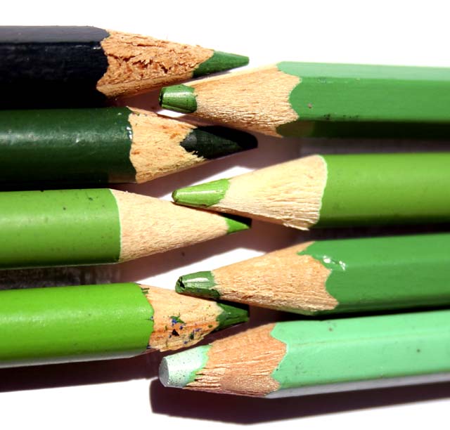 Which green should I use??...Decisions! Decisions!