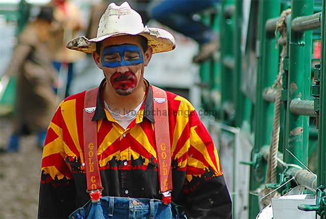 Masking Exhaustion - The  Rodeo Clown