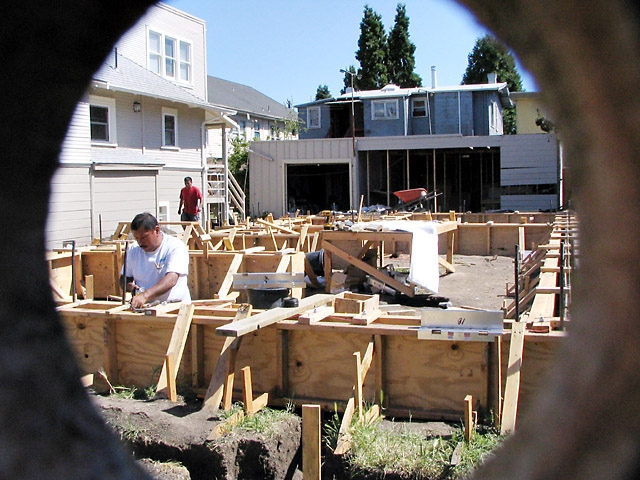 Infill Through the Knothole