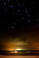 Dark nigth at sea