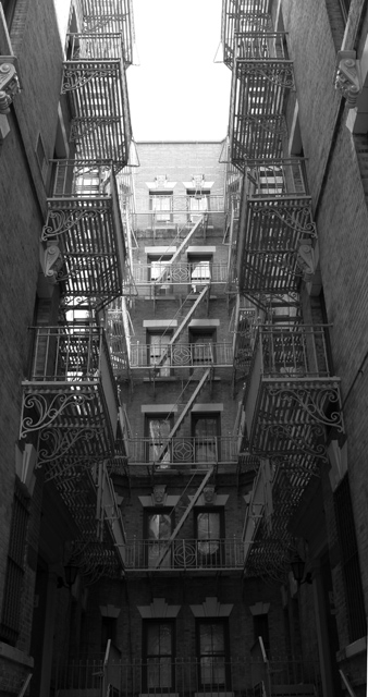 Looking at the Bright City Canopy from it's Dark Street Corners.