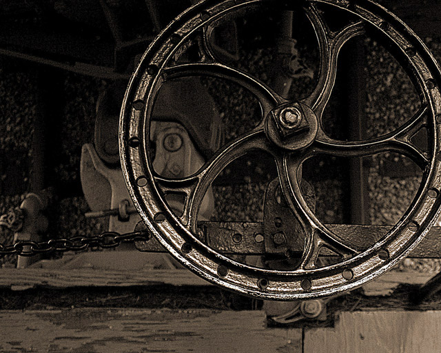 1910 Western Pacific Caboose Handbreak