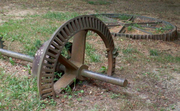 Metal from the Mill at the Eno River