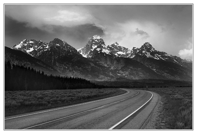 Road to the Tetons