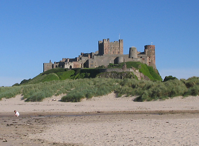 Bamburgh Castle - At peace since the 15th.Century