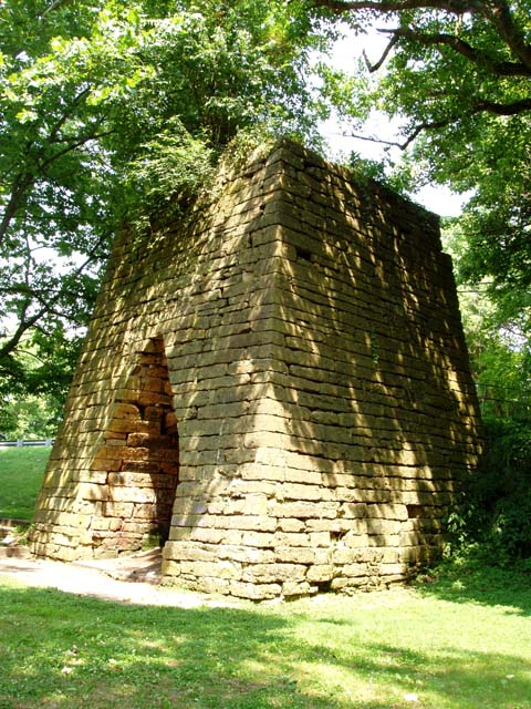 Iron Furnace Built in 1791 Made Cannon Balls for U.S. Navy