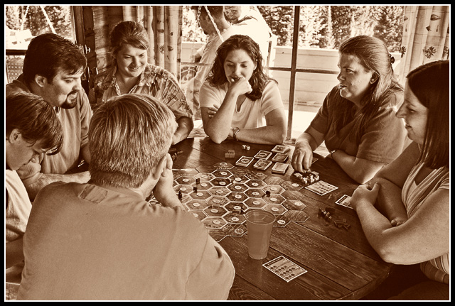 Family Games at the Cabin