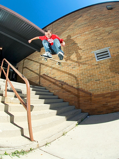 kickflip 9 stair