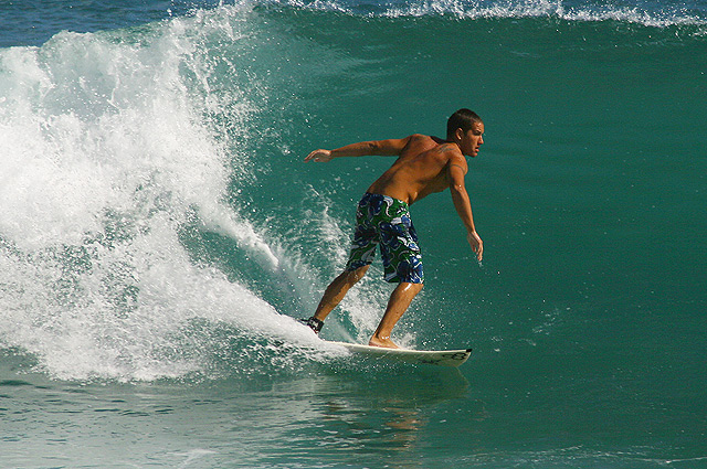Surfing Hawaii