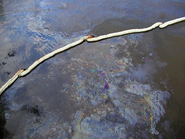 Contained oil, Potomac River