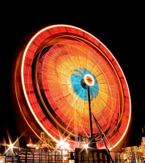 Circle of illumination.
