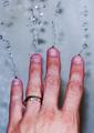 AquaMan [in-action detail]: happily married, cold-blooded, thumbless