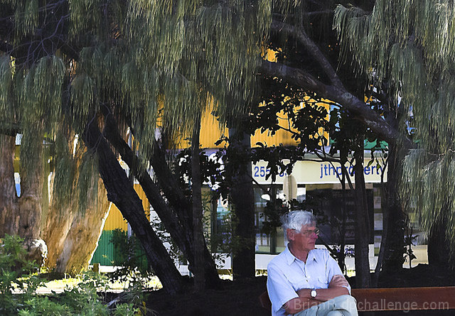 Man In A Park