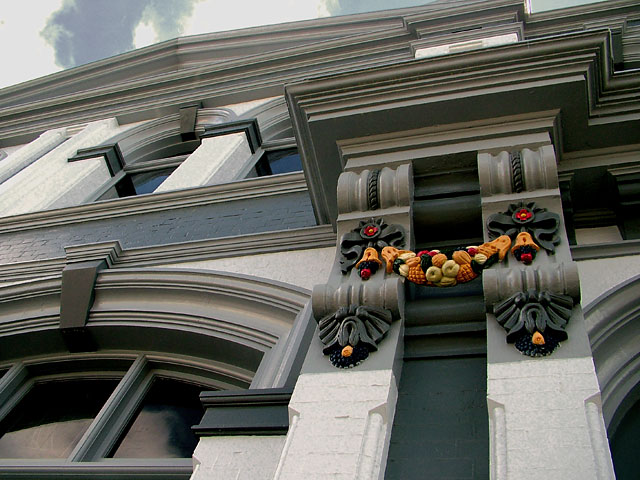 Historic building facade